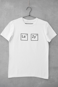 Image 5 of Lazy periodic table womens t-shirt