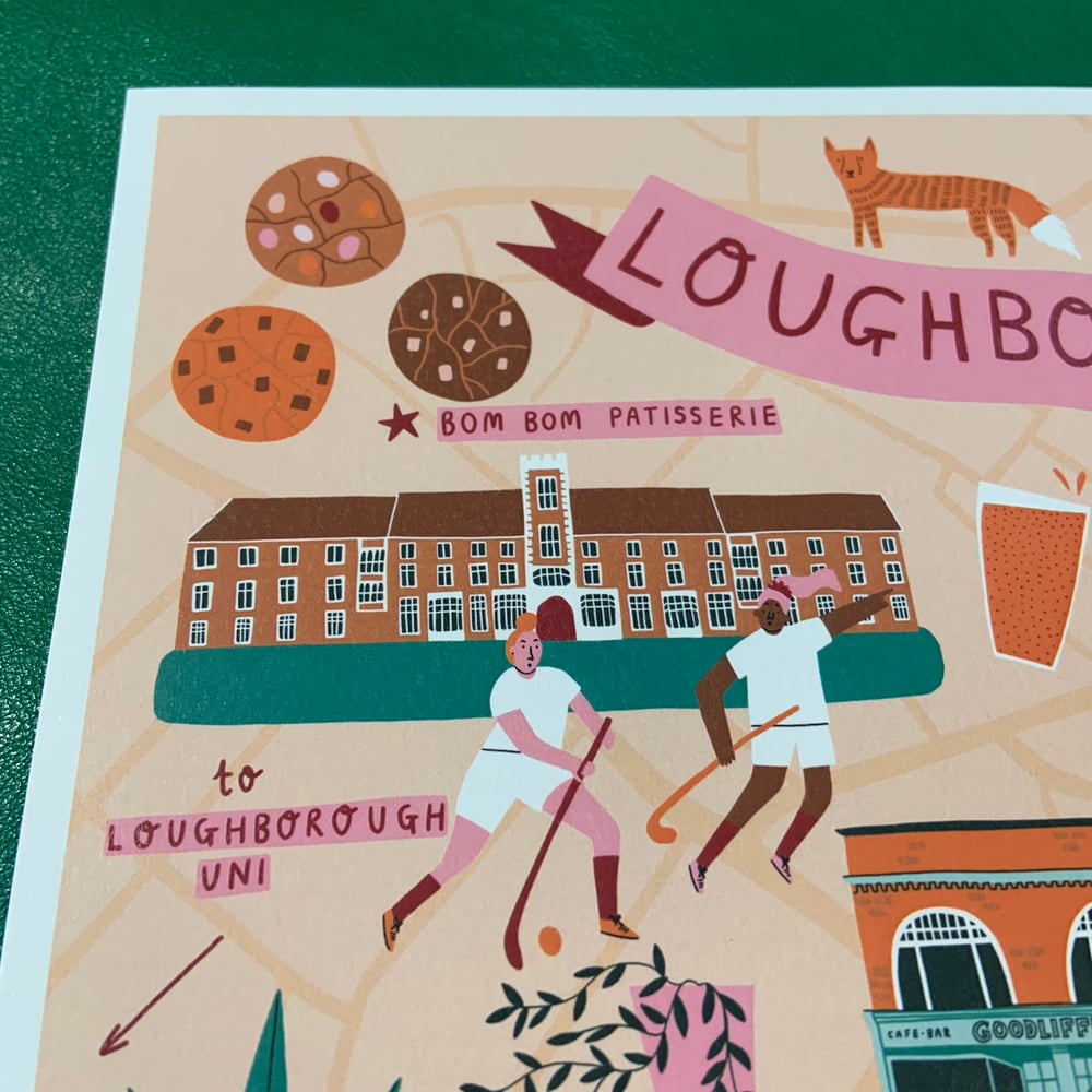 Image of *SUPER SECONDS* Loughborough Map 