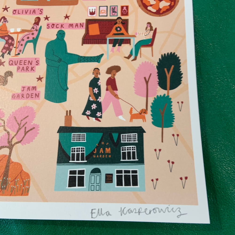 Image of *SUPER SECONDS* Loughborough Map 