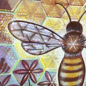 Image of BEE A3 giclee archyval print