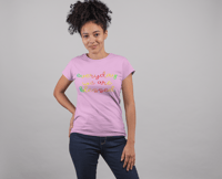 Image 2 of Blessed rainbow womens t-shirt