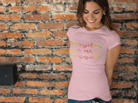 Image 3 of Blessed rainbow womens t-shirt