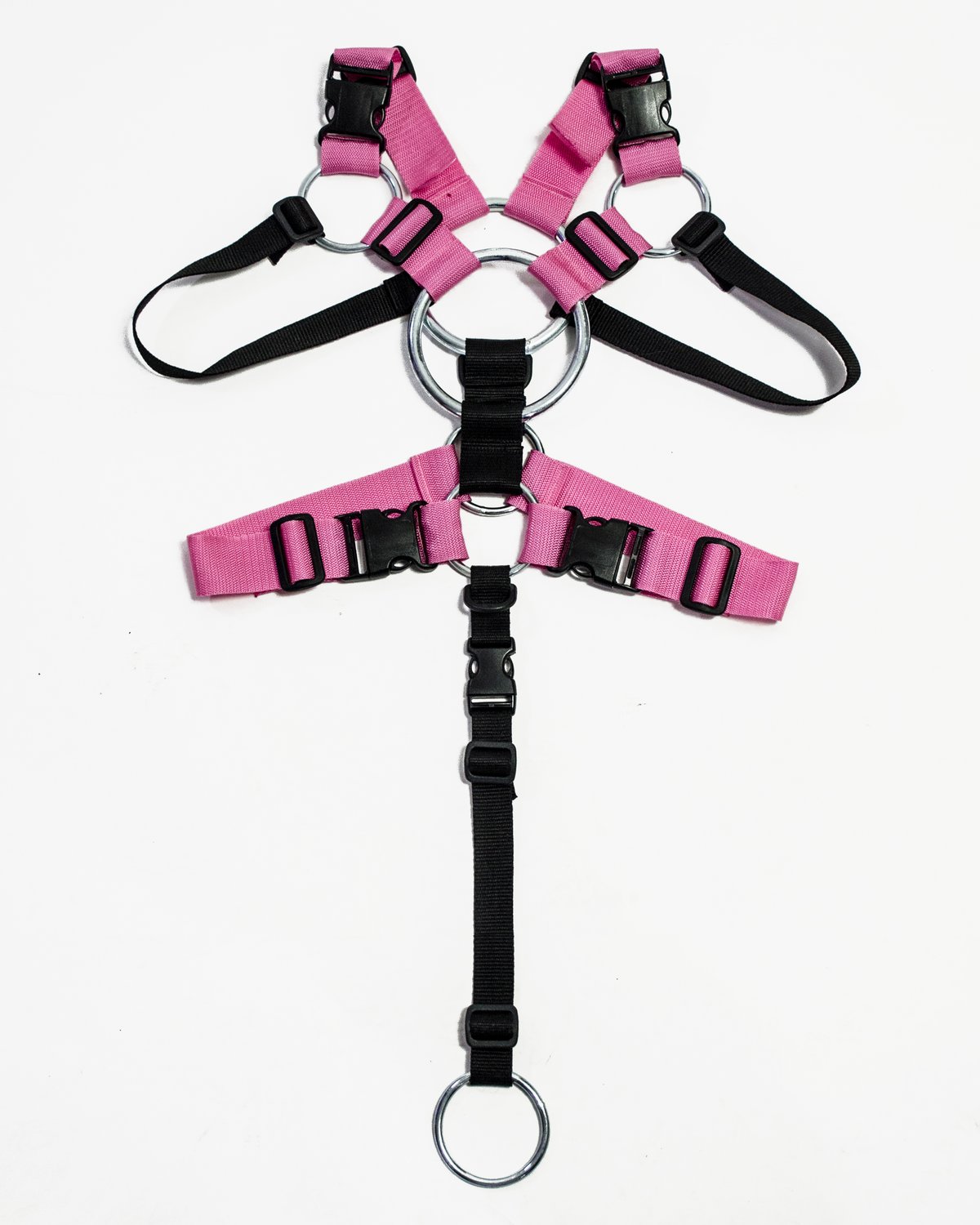 Image of TACTICAL HARNESS CCKRING GL_01 / PINK_BLACK