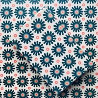 Image 1 of Blue Tile Patterned Wrapping paper