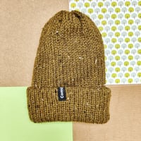Bonnet en laine Bronze