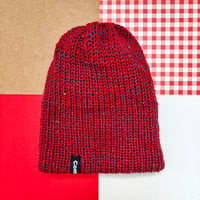 Bonnet en laine Rouge