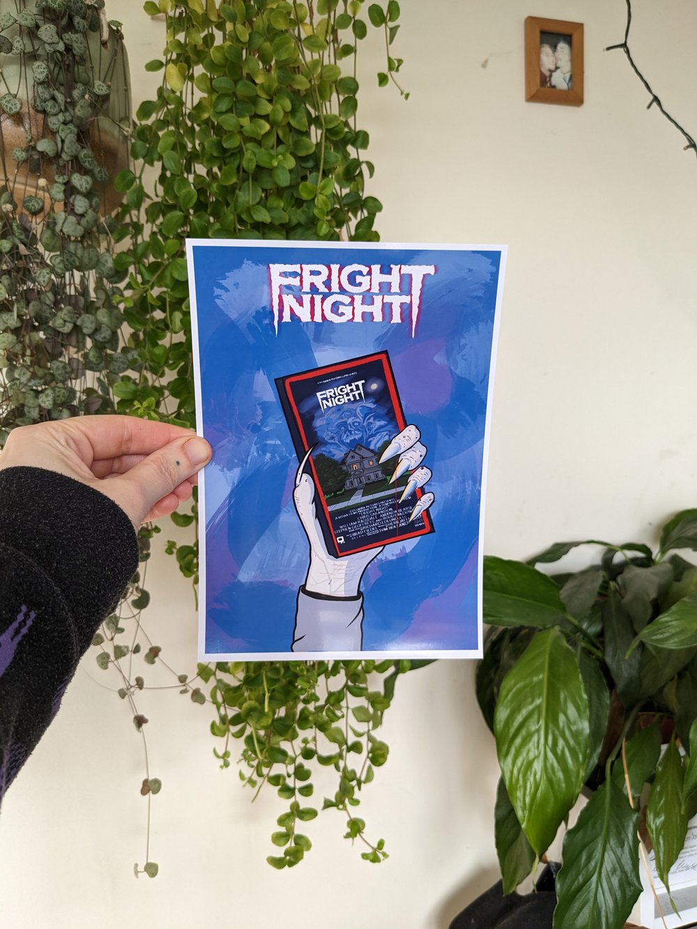 Fright Night VHS Grab Illustration