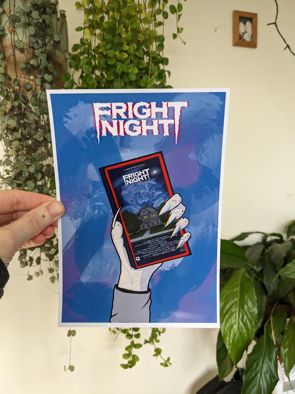 Fright Night VHS Grab Illustration