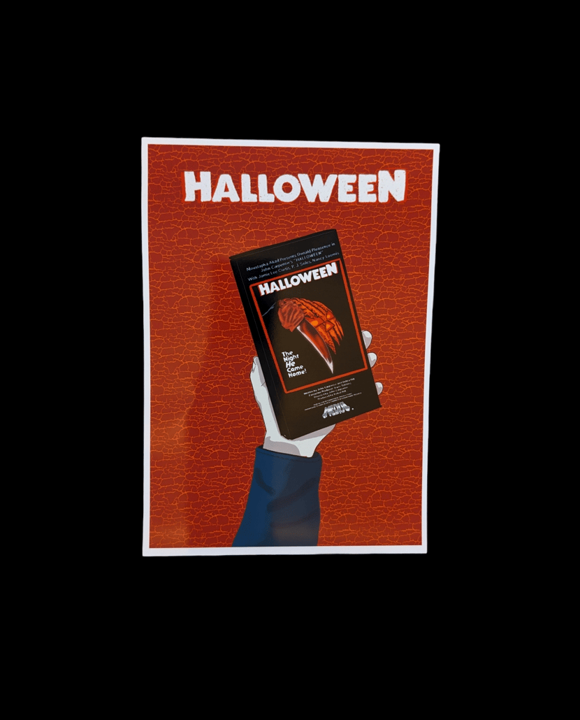 Halloween 78 VHS Grab Illustration