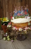 Easter Sunday - Wooden Cake Topper 