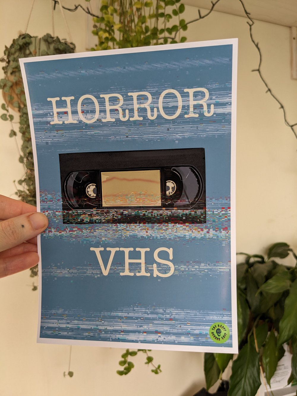 Horror VHS Illustration