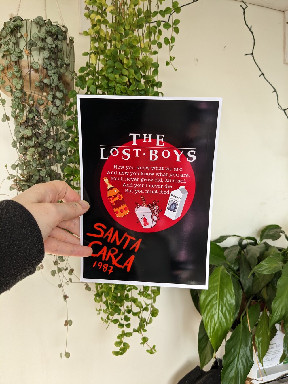The Lost Boys David Speech Illustration