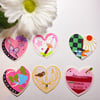 DS  Set of 6 Sticker Pack