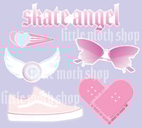 Image 2 of Sticker Sheet| Sk8 Angel