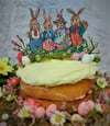 Easter Sunday - Wooden Cake Topper 