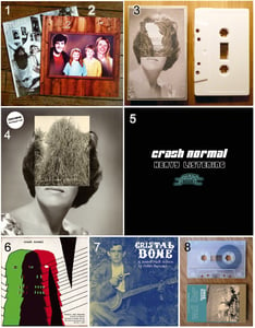 Image of Crash Normal Music (LP, 7", Tape cassette, Cd)