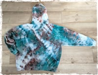 Image 2 of Earthen Shoreline - Ice Dyed Hoodie- Men's Extra Large 