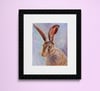 Hazel Hare Art Print