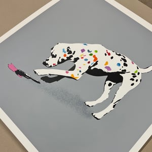 Image of "Most Is What You Make Of It" Hand Finished Screen Print - Artist Proof (Pink)