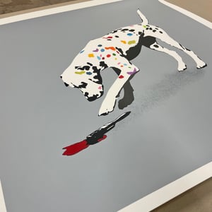 Image of "Most Is What You Make Of It" Hand Finished Screen Print - Artist Proof (Red)