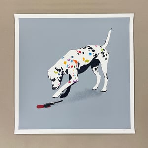 Image of "Most Is What You Make Of It" Hand Finished Screen Print - Artist Proof (Red)