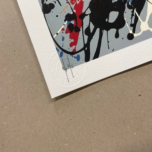 Image of "Drip Remover" Grey Print Edition Artist Proof