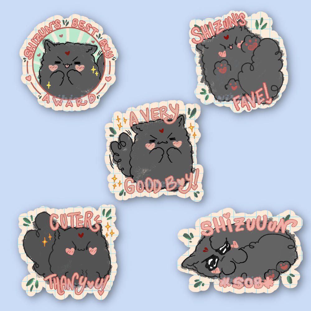 SVSSS - Bingpup Sticker set