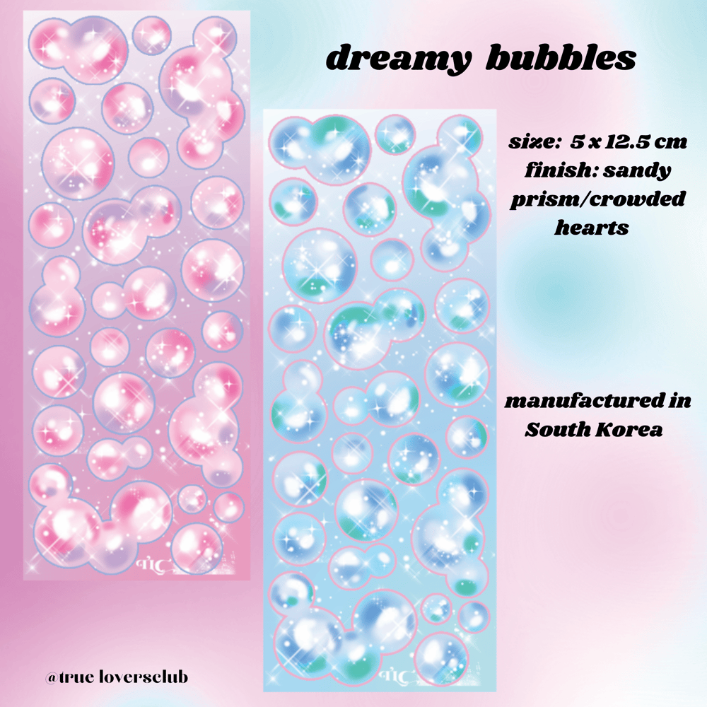 Image of dreamy bubbles v2