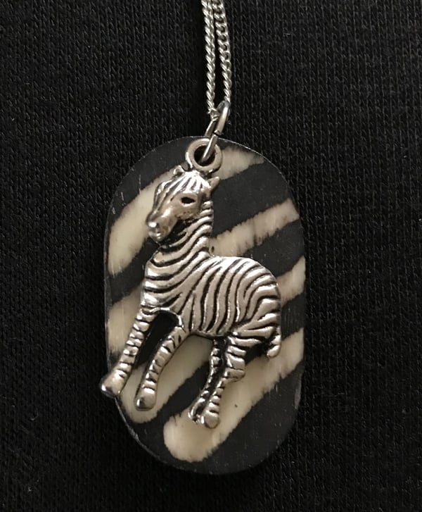 Image of Zebra necklace 