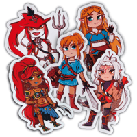 Image 1 of Breath of the Wild Stickers