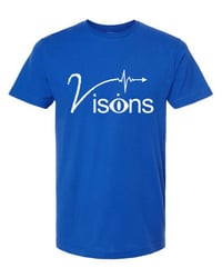 Image 2 of Royal blue with white Visions T 