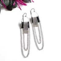 Image 1 of Silver Cathedral Earrings