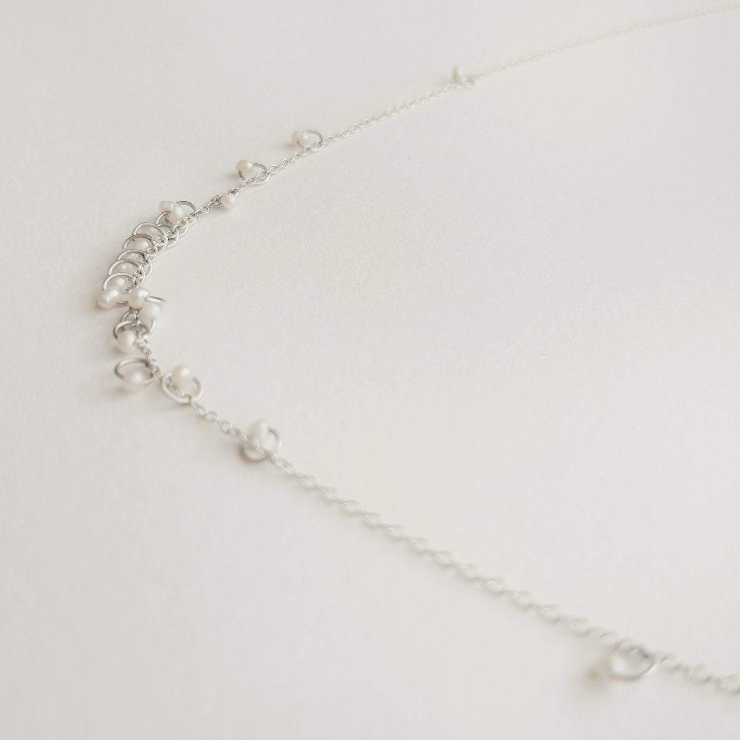 Image of LUCIOLES perles necklace