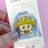 Mushroom Baby Enamel Lapel Pin