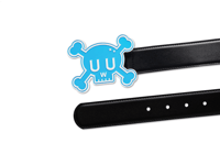 Image 2 of ★ BLUE SKULL BELT