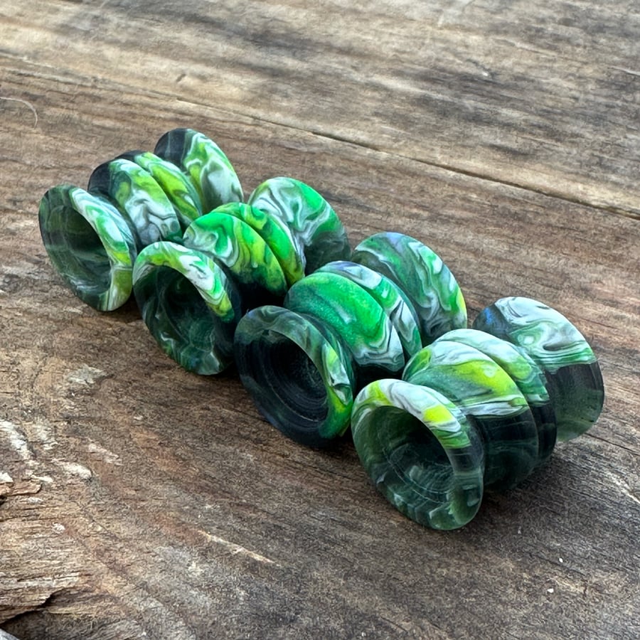 Image of *1 Per Person* Large Green Midnight with More Color Than That Other One