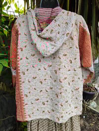 Image 5 of FESTIE Kantha Hoodie with pocket -