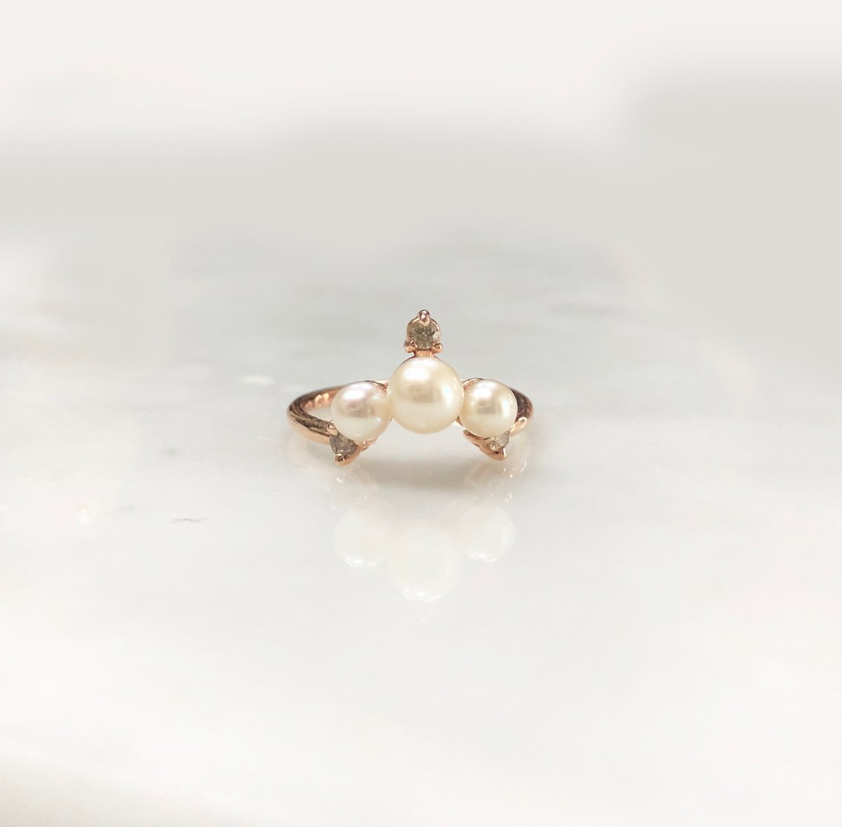 Image of Pearl Blossom Ring