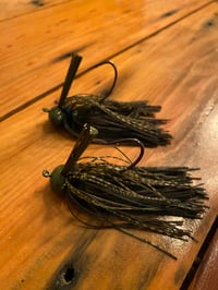 Image 2 of Green Pumpkin Football Jig