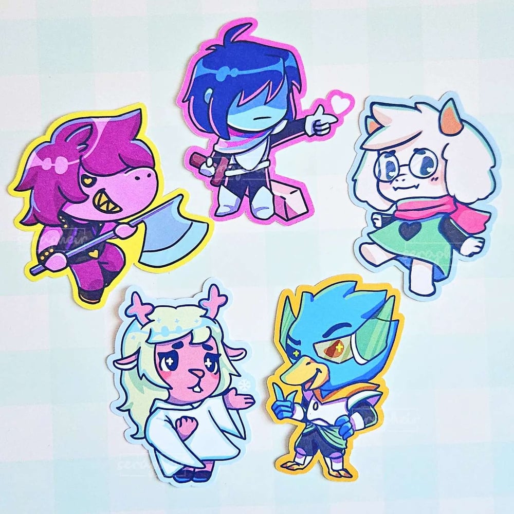 Image of Deltarune - Stickers