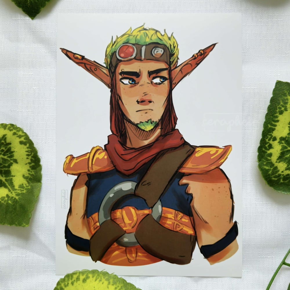 Image of Jak Portrait - Print