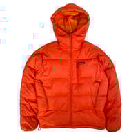 Patagonia orange down jacket sales