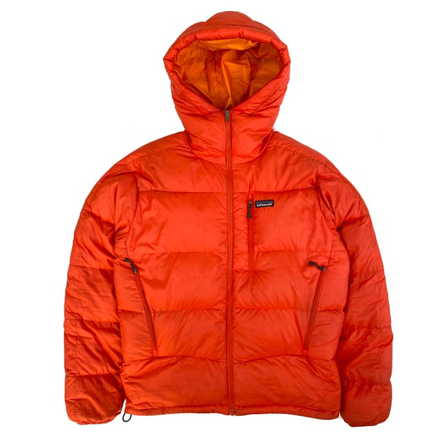 Patagonia down cheap jacket orange