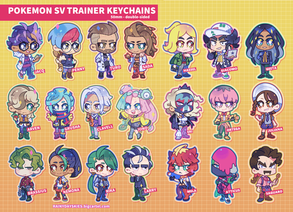 SV Trainer Keychains
