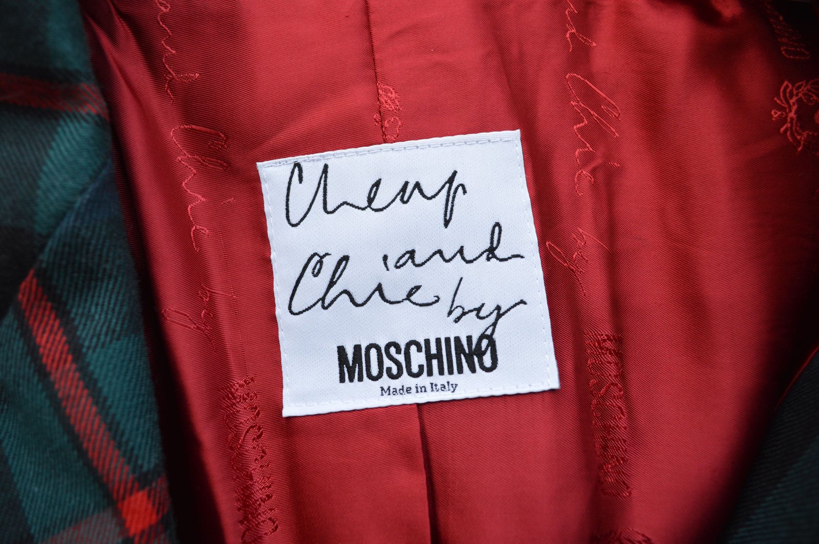 イタリア製MOSCHINO CHEAPANDCHIC 花柄テーラードジャケット Moschino | Jackets & Coats | Vintage Moschino Made In Italy