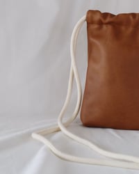 Image 2 of Jasmine Bag - Brown vegan leather