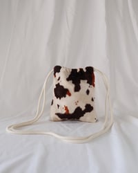 Image 1 of Jasmine Bag - Brown Cow print
