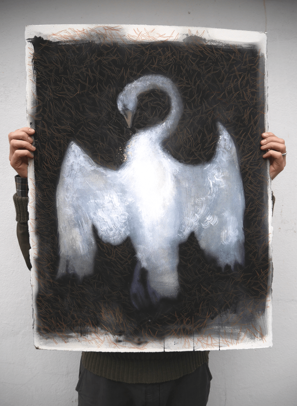 Roadkill #2 - Indrammet maleri