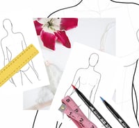 Image 2 of  Fashion / Lingerie -Style Lines Templates 
