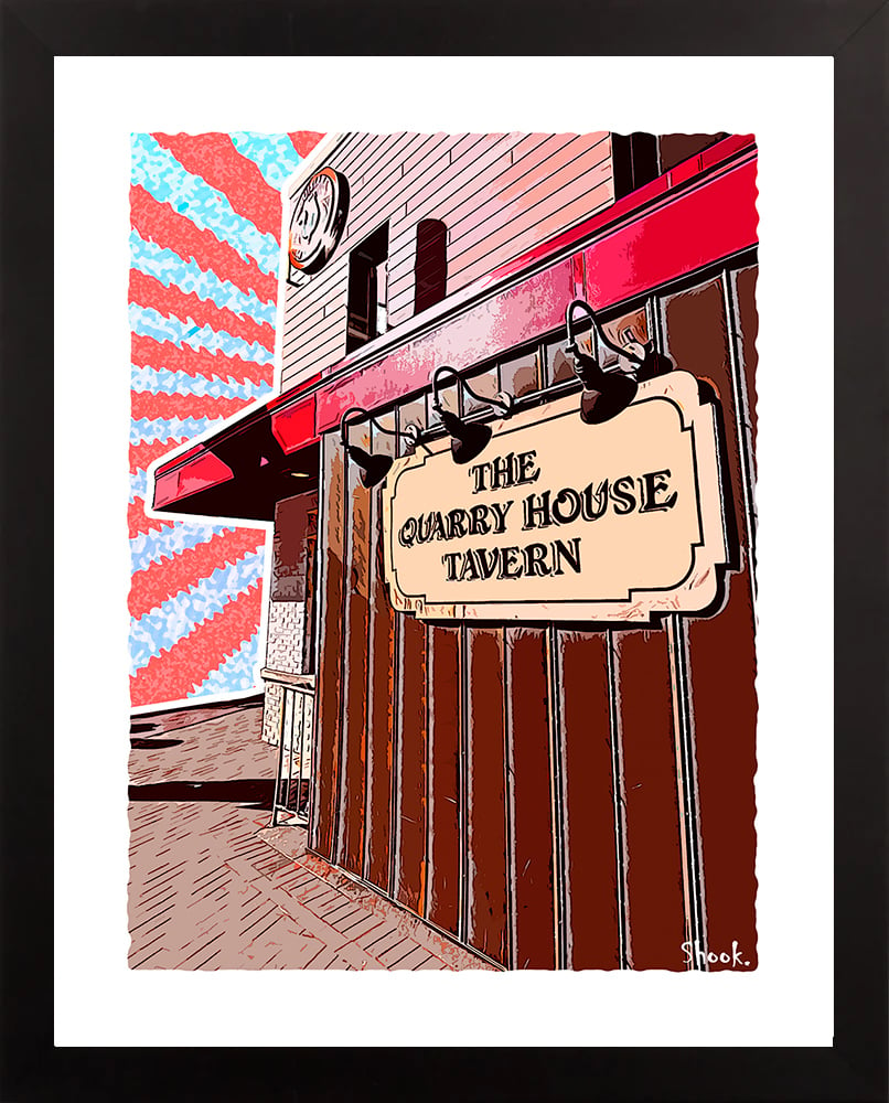 Quarry House, Silver Spring MD Art Print